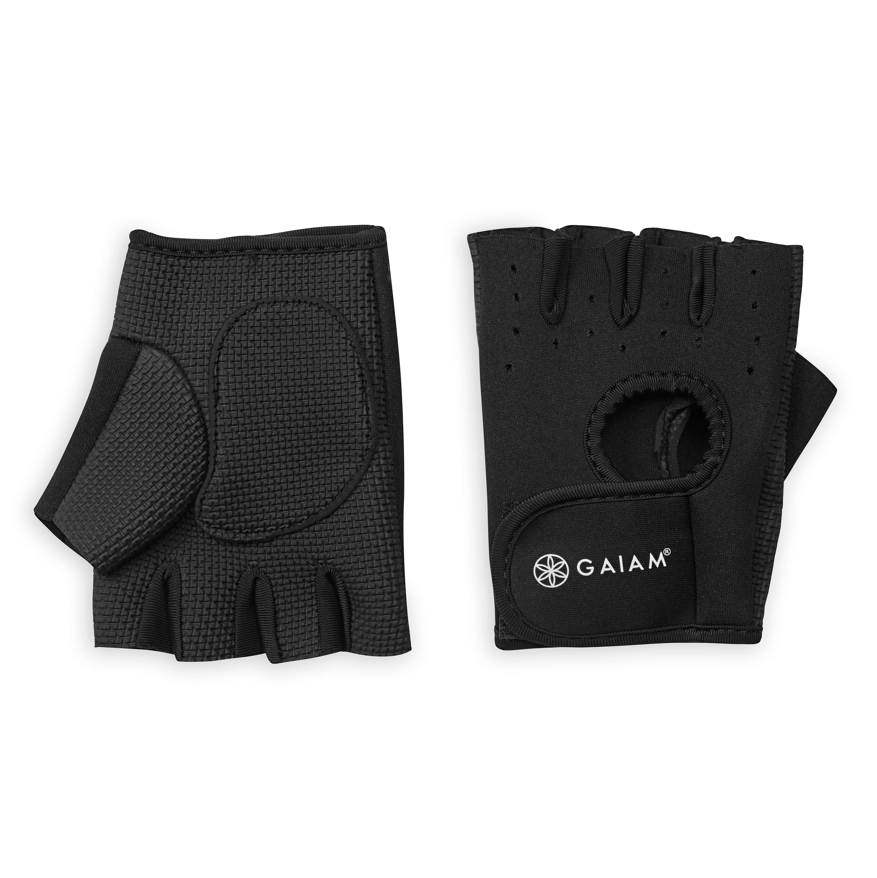Gaiam Fitness Gloves S/M both gloves palm and back