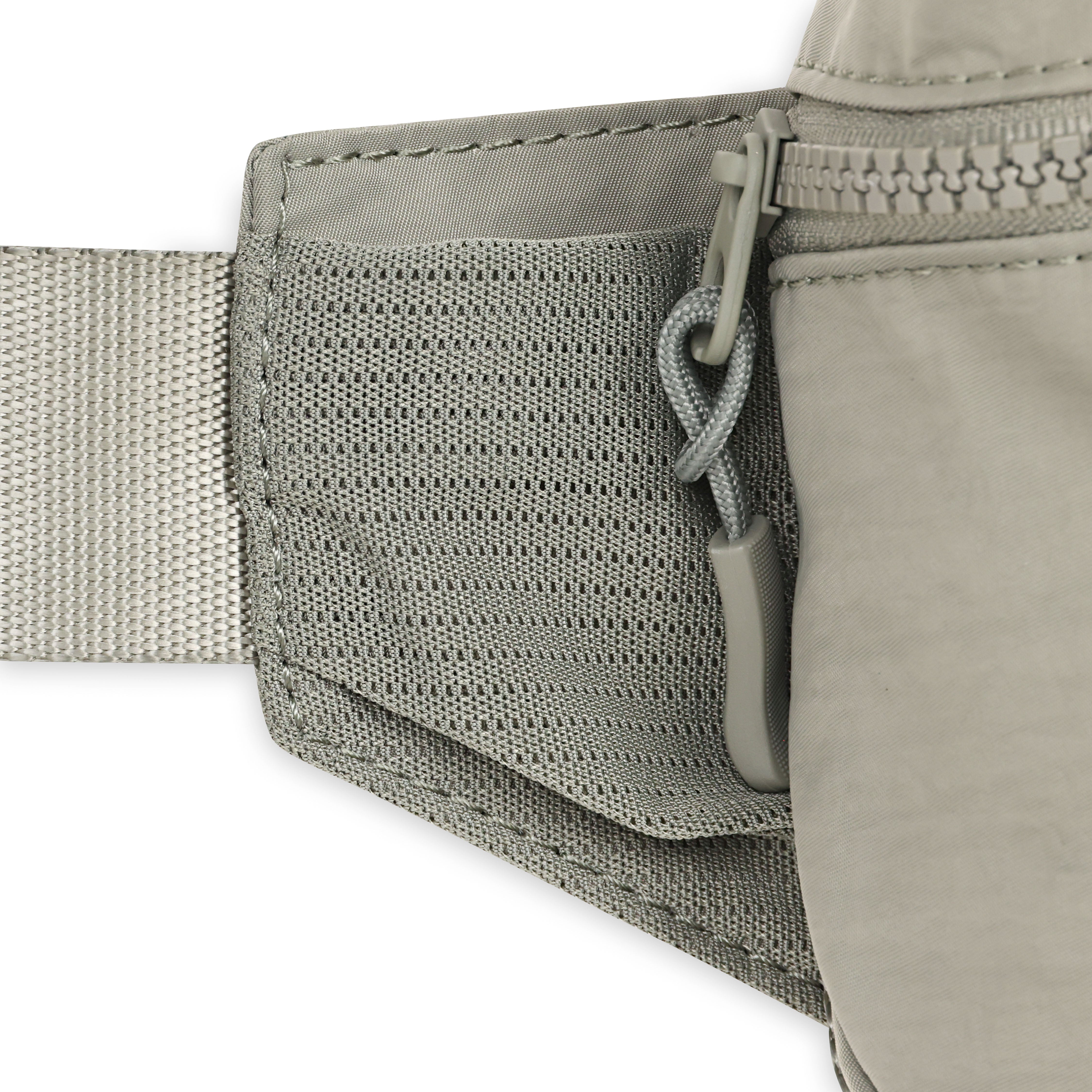 Gaiam Be Free Waist Pack Olive closeup