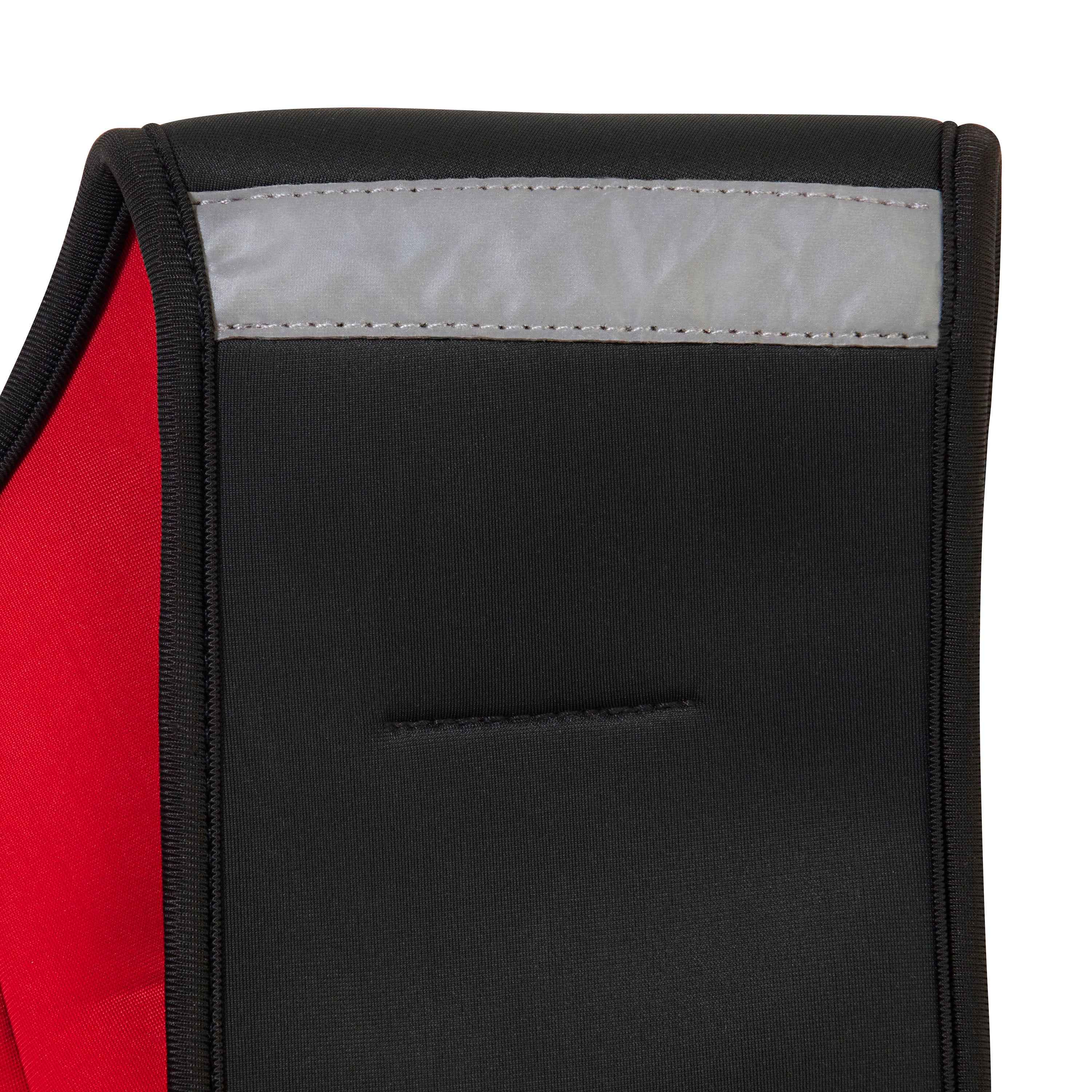 Reebok Strength Series Weight Vest reflective tape closeup