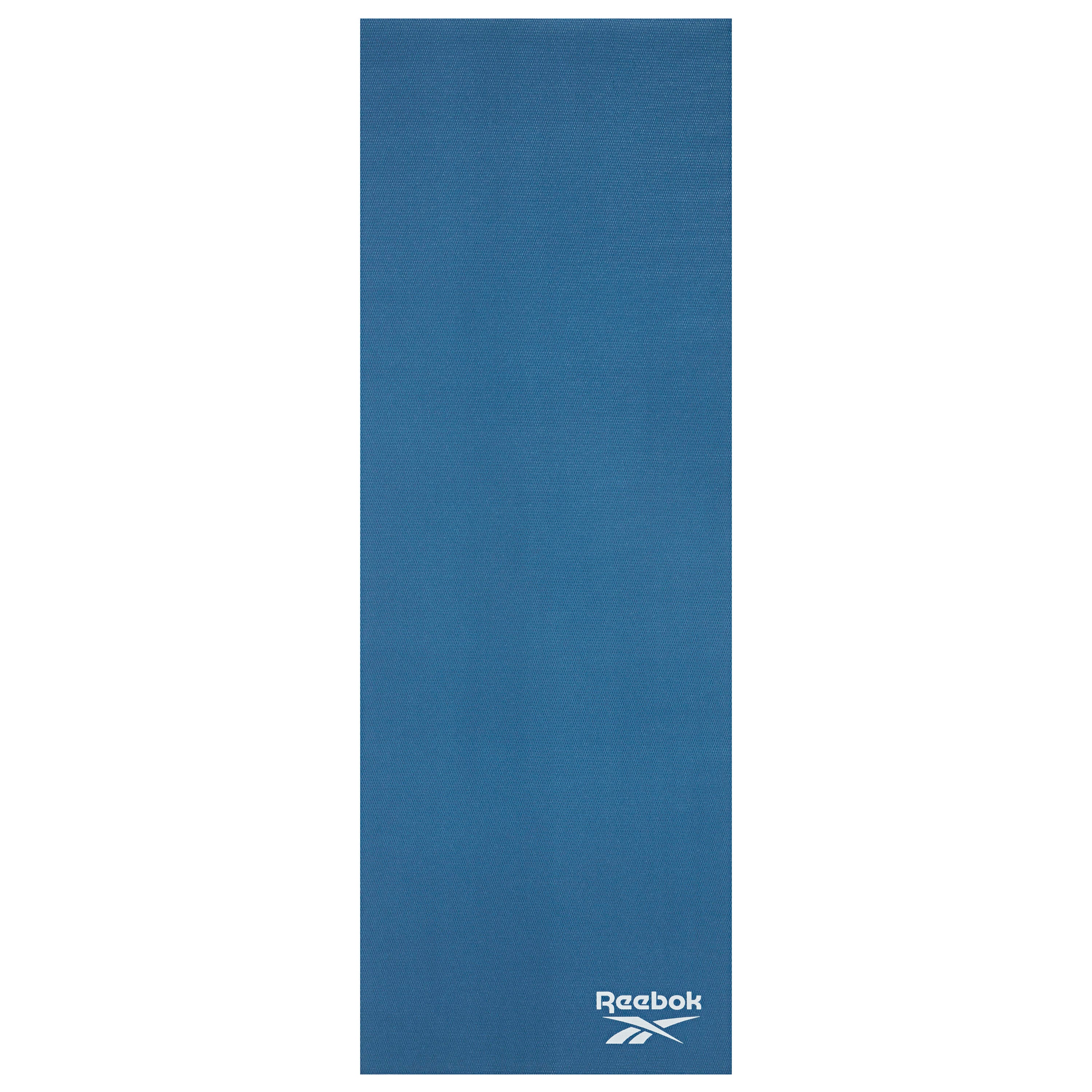 Blue Reebok towel on a white background