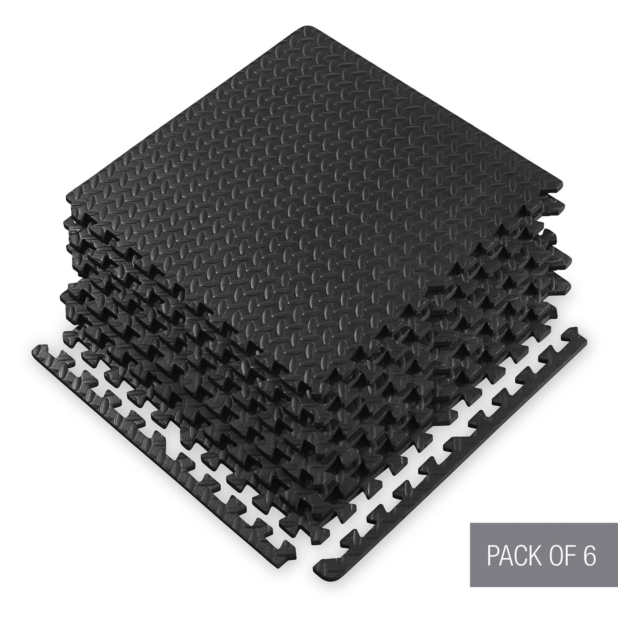 Interlocking Fitness Mats (Pack of 6)