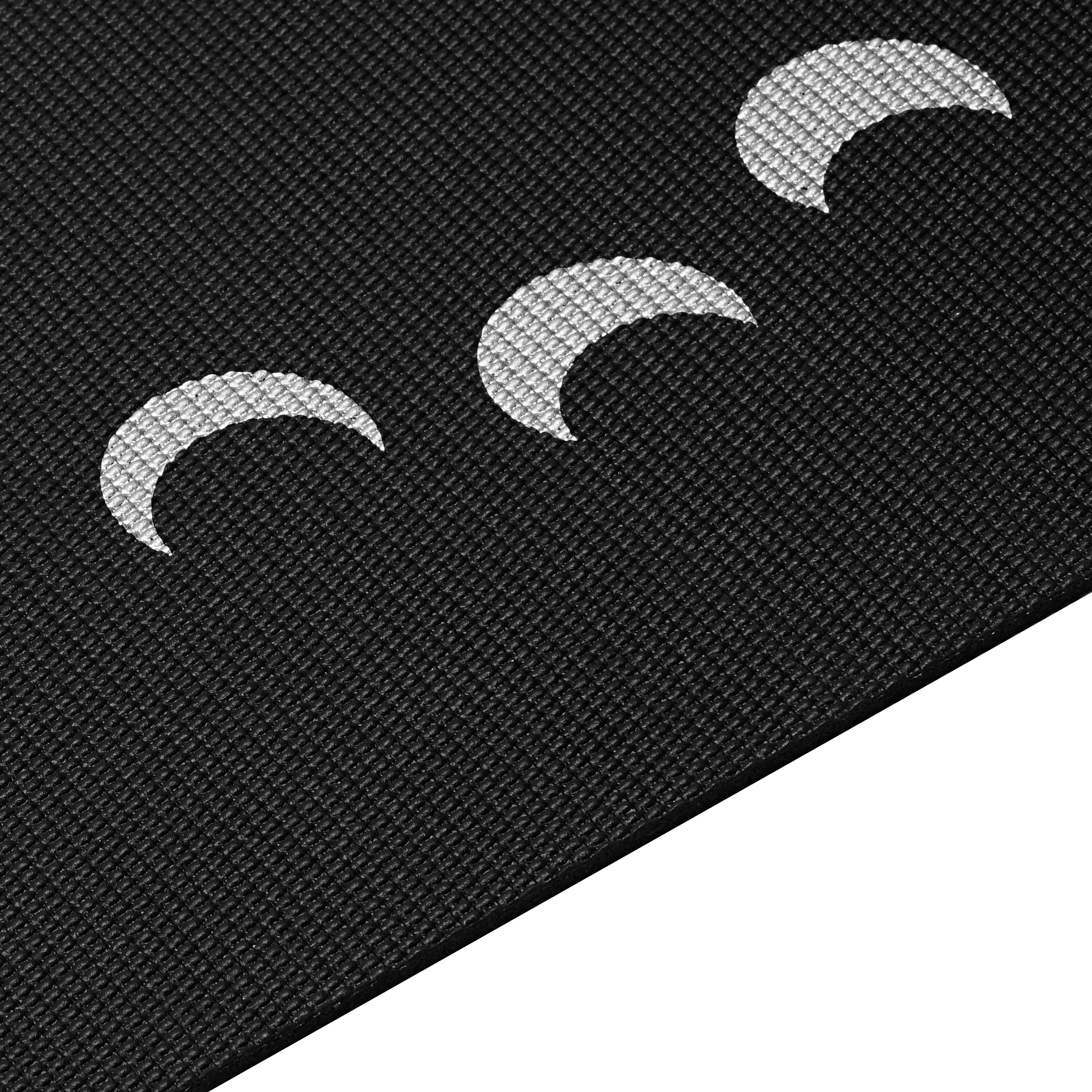 Premium New Moon Yoga Mat (6mm) up close