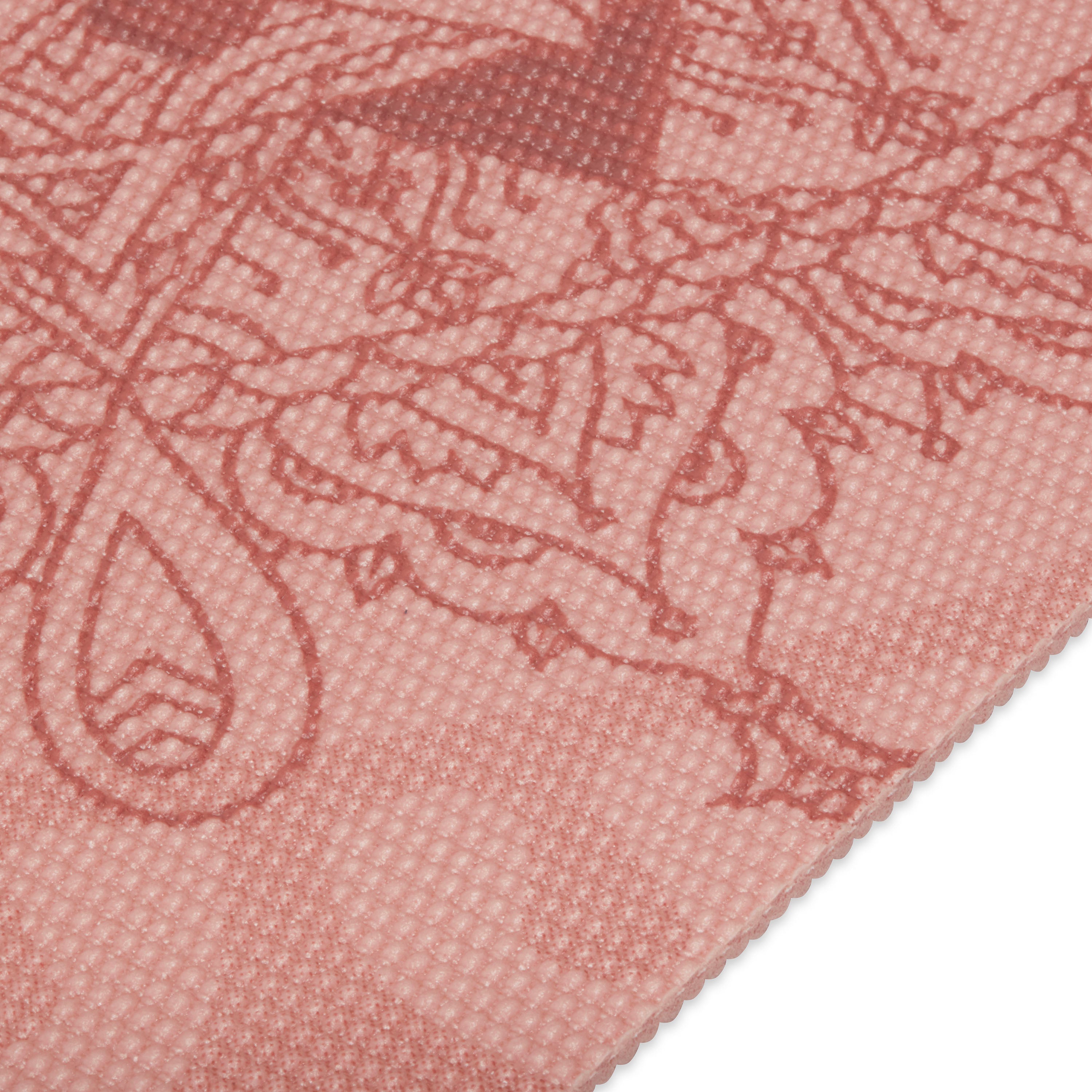 Gaiam Sundial Yoga Mat (5mm) Cantaloupe Sundial closeup